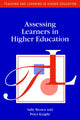 Book cover of: Assessing Learners in Higher Education