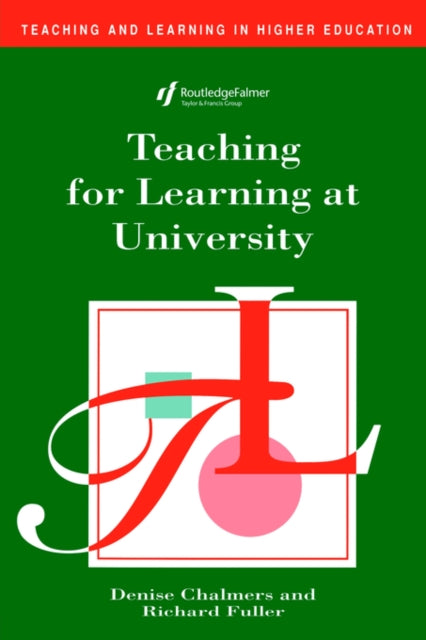 Book cover of: Teaching for Learning at University