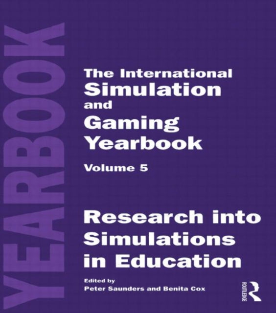 Book cover of: International Simulation and Gaming Yearbook. By: Saunders & Cox