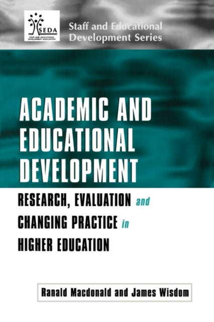 Book cover of: Academic and Educational Development. By: Ranal Macdonald