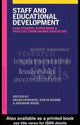 Book cover of: Staff and Educational Development. By: David Baume