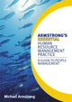 Book cover of: Armstrong's Essential Human Resource Management Practice. By: Michael Armstrong