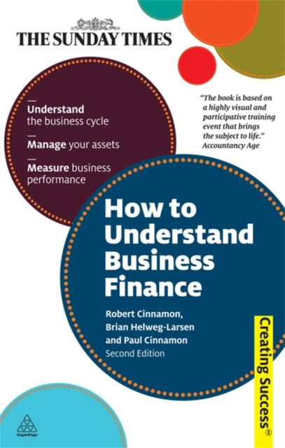 Book cover of: How to Understand Business Finance. By: Robert Cinnamon