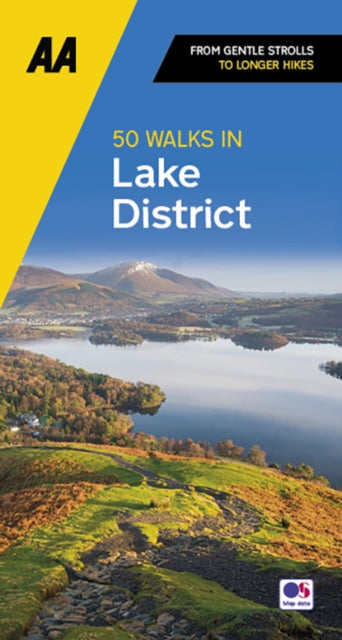 Book cover of: 50 Walks in Lake District. By: A. A. Publishing