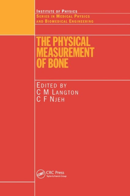 Book cover of: Physical Measurement of Bone