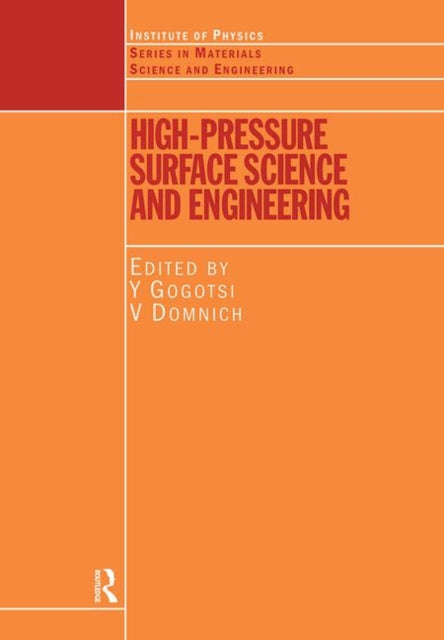 Book cover of: High Pressure Surface Science and Engineering
