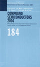 Book cover of: Compound Semiconductors 2004
