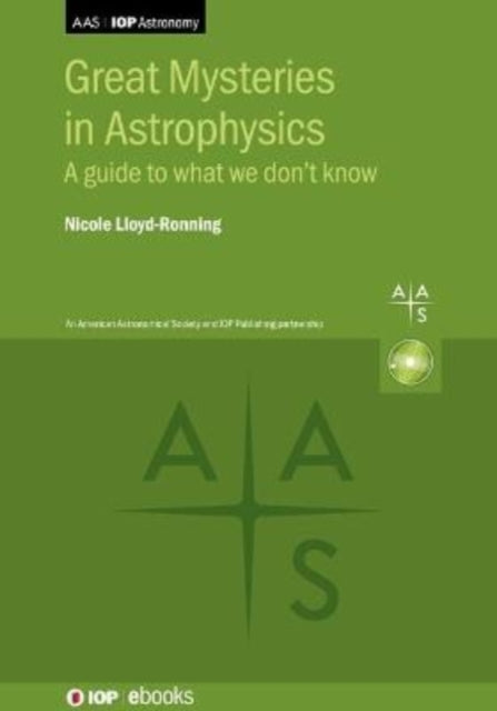 Book cover of: Great Mysteries in Astrophysics. By: LLOYD-RONNING