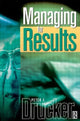 Book cover of: Managing For Results. By: Peter F. Drucker