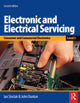 Book cover of: Electronic and Electrical Servicing - Level 3. By: Ian Sinclair