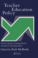 Book cover of: Teacher Education Policy