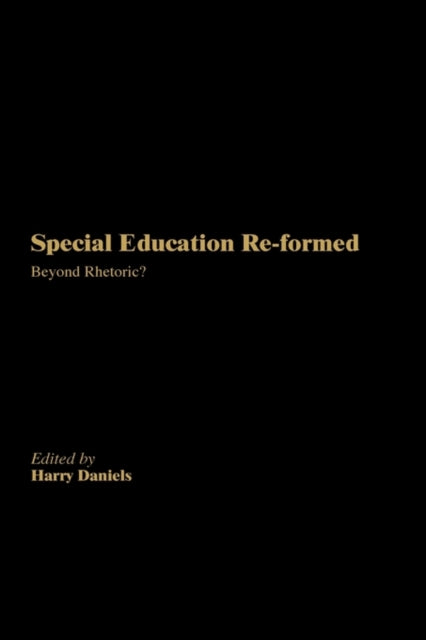 Book cover of: Special Education Reformed