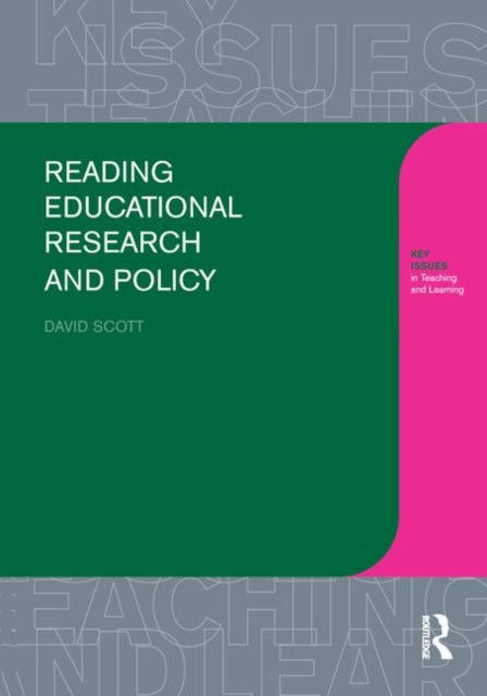 Book cover of: Reading Educational Research and Policy. By: David Scott