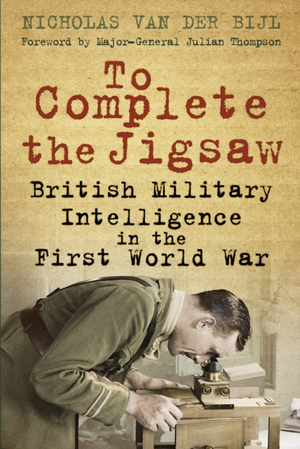 Book cover of: To Complete the Jigsaw. By: van der Bijl