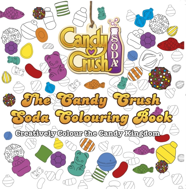 Candy Crush Soda Colouring Book