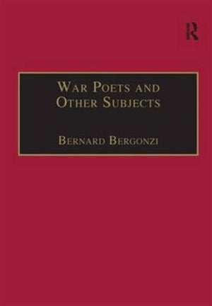 War Poets and Other Subjects