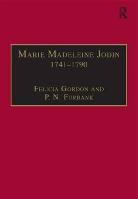 Book cover of: Marie Madeleine Jodin 1741–1790. By: Felicia Gordon