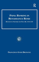 Book cover of: Papal Banking in Renaissance Rome. By: Francesco Guidi Bruscoli