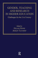 Book cover of: Gender, Teaching and Research in Higher Education