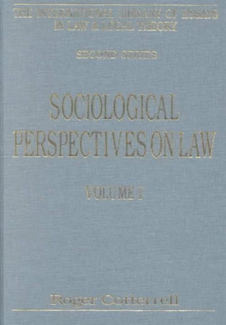 Sociological Perspectives on Law, Volumes I and II