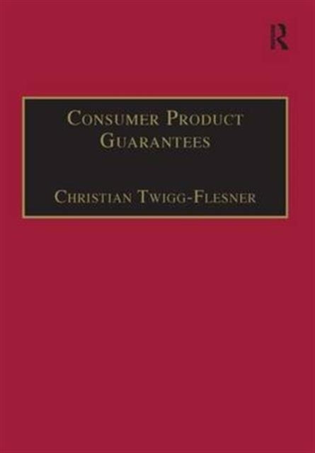 Book cover of: Consumer Product Guarantees