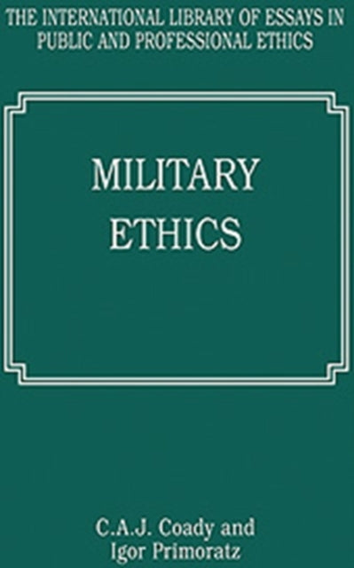 Book cover of: Military Ethics