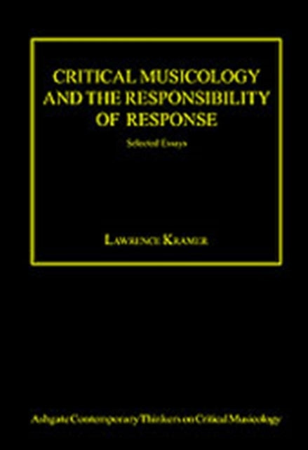 Critical Musicology and the Responsibility of Response