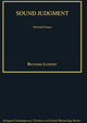 Book cover of: Sound Judgment. By: Richard D. Leppert