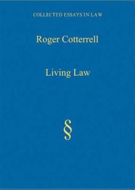Book cover of: Living Law. By: Roger Cotterrell
