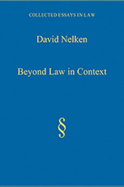 Book cover of: Beyond Law in Context