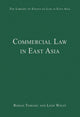 Book cover of: Commercial Law in East Asia. By: Roman Tomasic