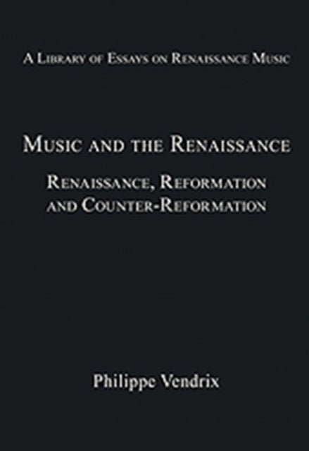 Book cover of: Music and the Renaissance