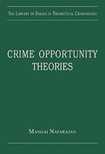 Crime Opportunity Theories