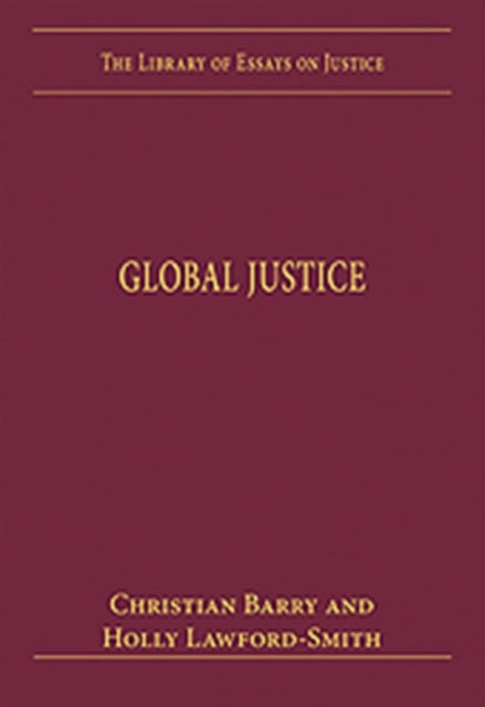 Book cover of: Global Justice. By: Christian Barry