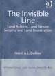 Book cover of: Invisible Line. By: Henri A. L. Dekker