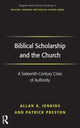 Book cover of: Biblical Scholarship and the Church. By: Allan K. Jenkins