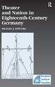 Book cover of: Theater and Nation in Eighteenth-Century Germany. By: Michael J. Sosulski