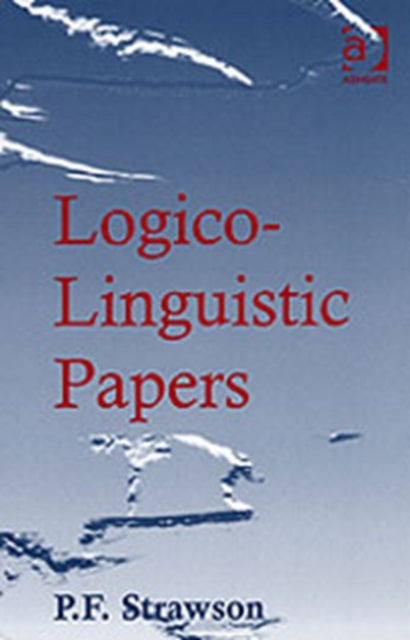 Book cover of: Logico-Linguistic Papers