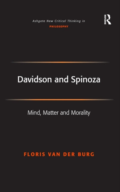 Book cover of: Davidson and Spinoza. By: Floris Van der Berg, Floris Van Der Burg