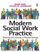 Book cover of: Modern Social Work Practice. By: Mark Doel