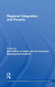 Book cover of: Regional Integration and Poverty. By: Dirk Willem Te Velde