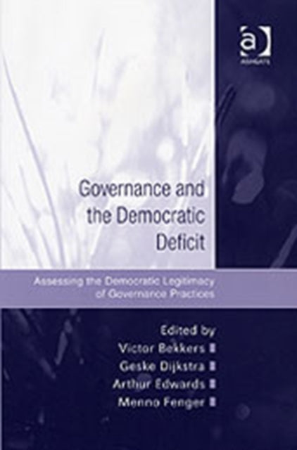 Book cover of: Governance and the Democratic Deficit
