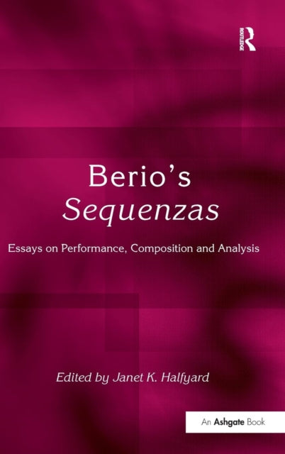 Book cover of: Berio's Sequenzas