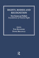 Book cover of: Rights, Bodies and Recognition