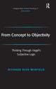 Book cover of: From Concept to Objectivity