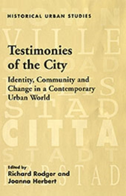 Book cover of: Testimonies of the City