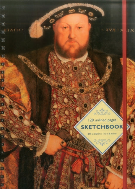 Book cover of: Sketchbook - Portrait of Henry Viii. By: Hans Holbein