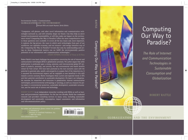 Book cover of: Computing Our Way to Paradise?. By: Robert Rattle
