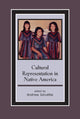 Book cover of: Cultural Representation in Native America. By: Andrew Jolivette