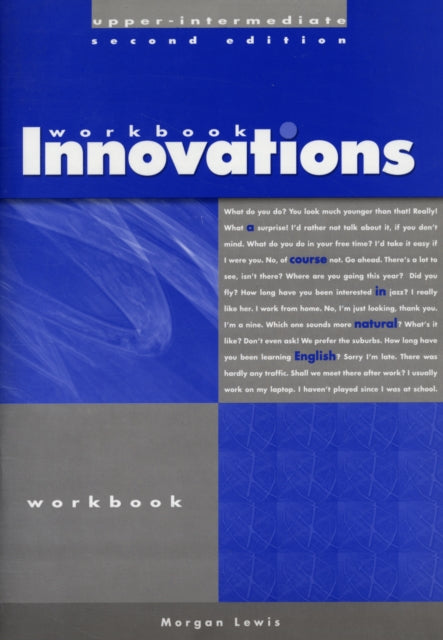 Workbook for Innovations Upper-Intermediate: A Course in Natural English